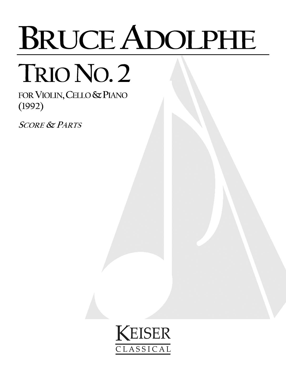 Piano Trio No. 2