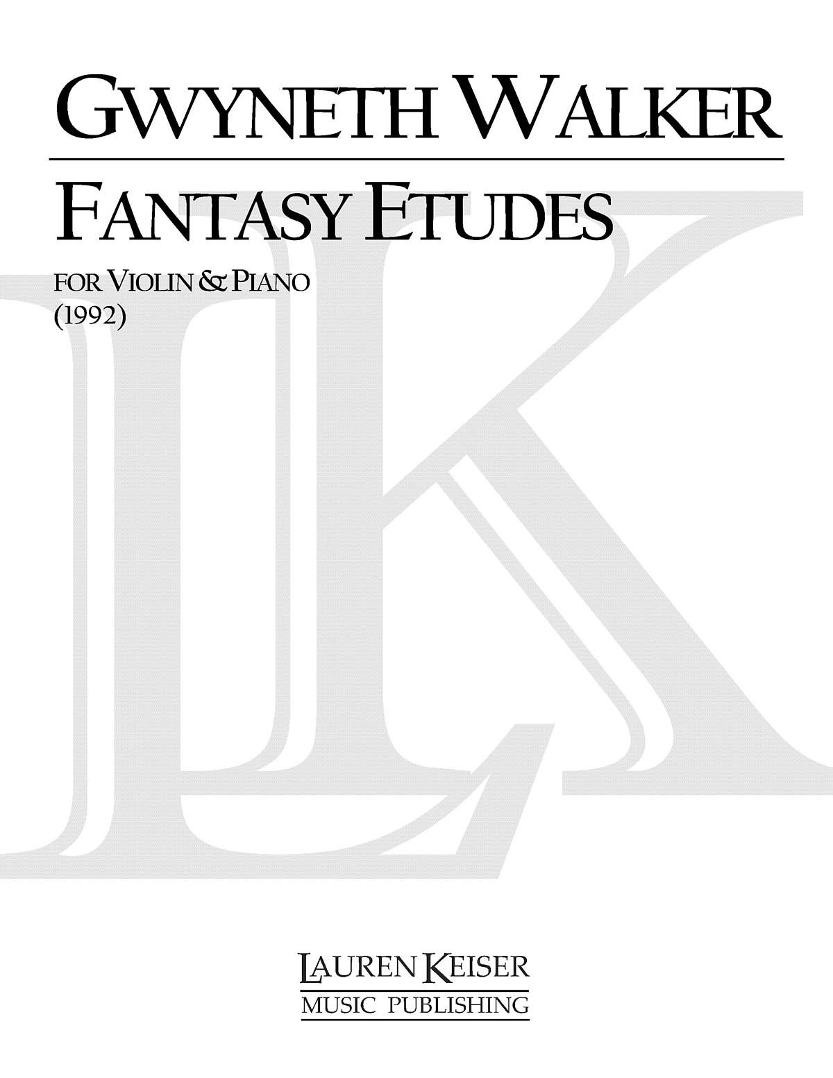 Fantasy Etudes