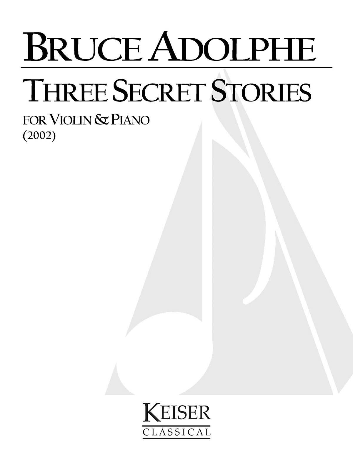 Three Secret Stories