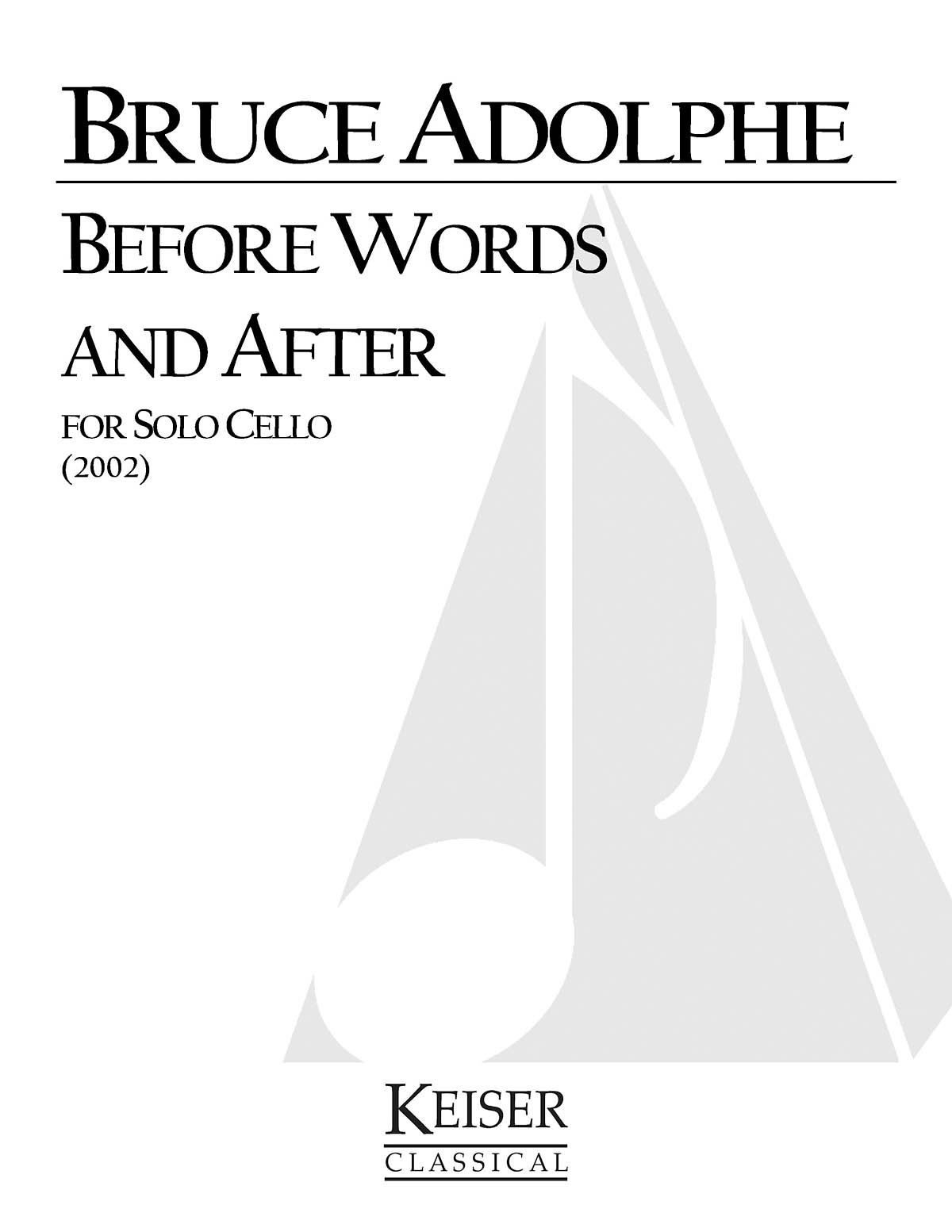 Before Words and After