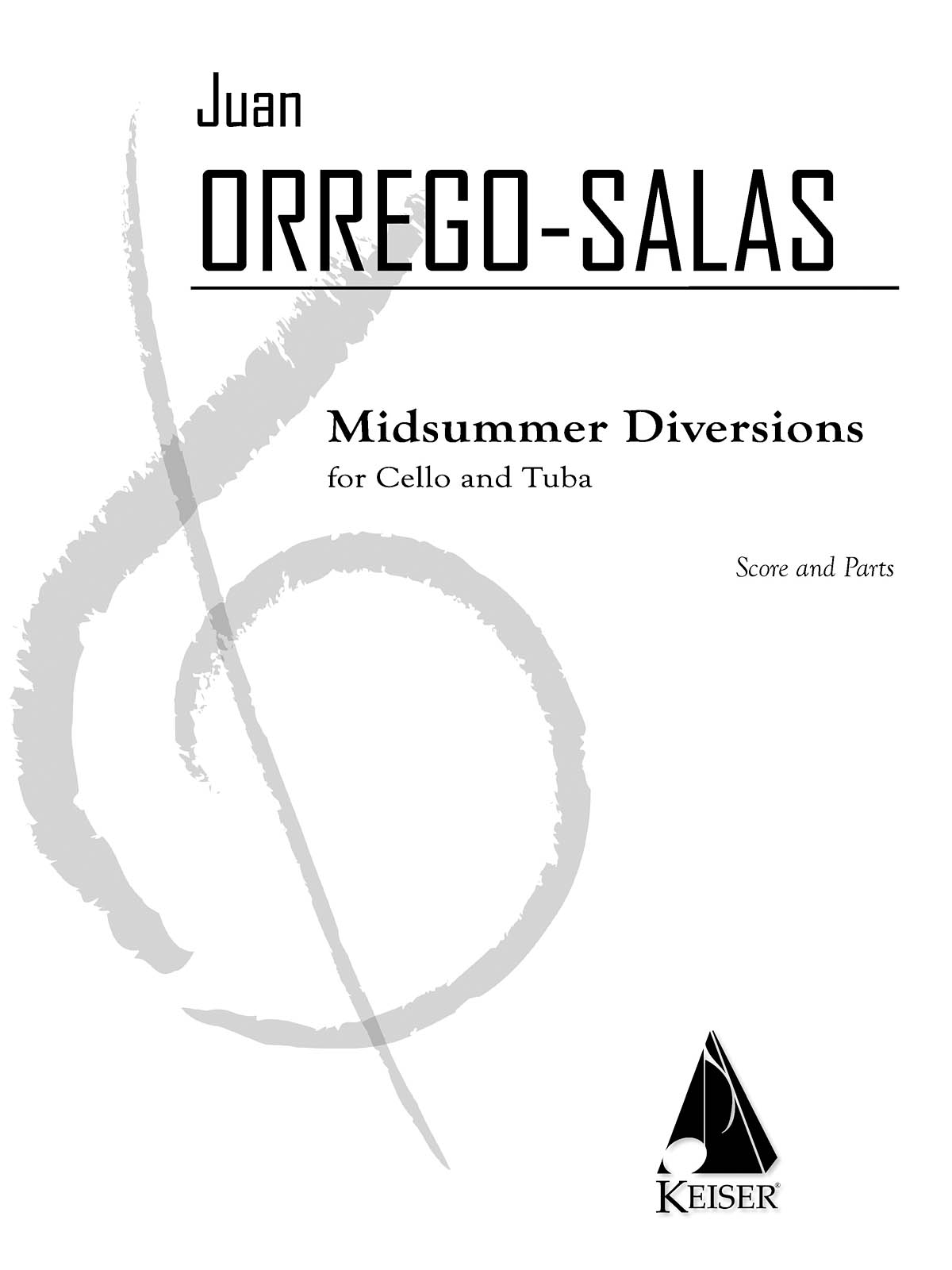 Midsummer Diversion, Op. 99(For Tuba and Cello)