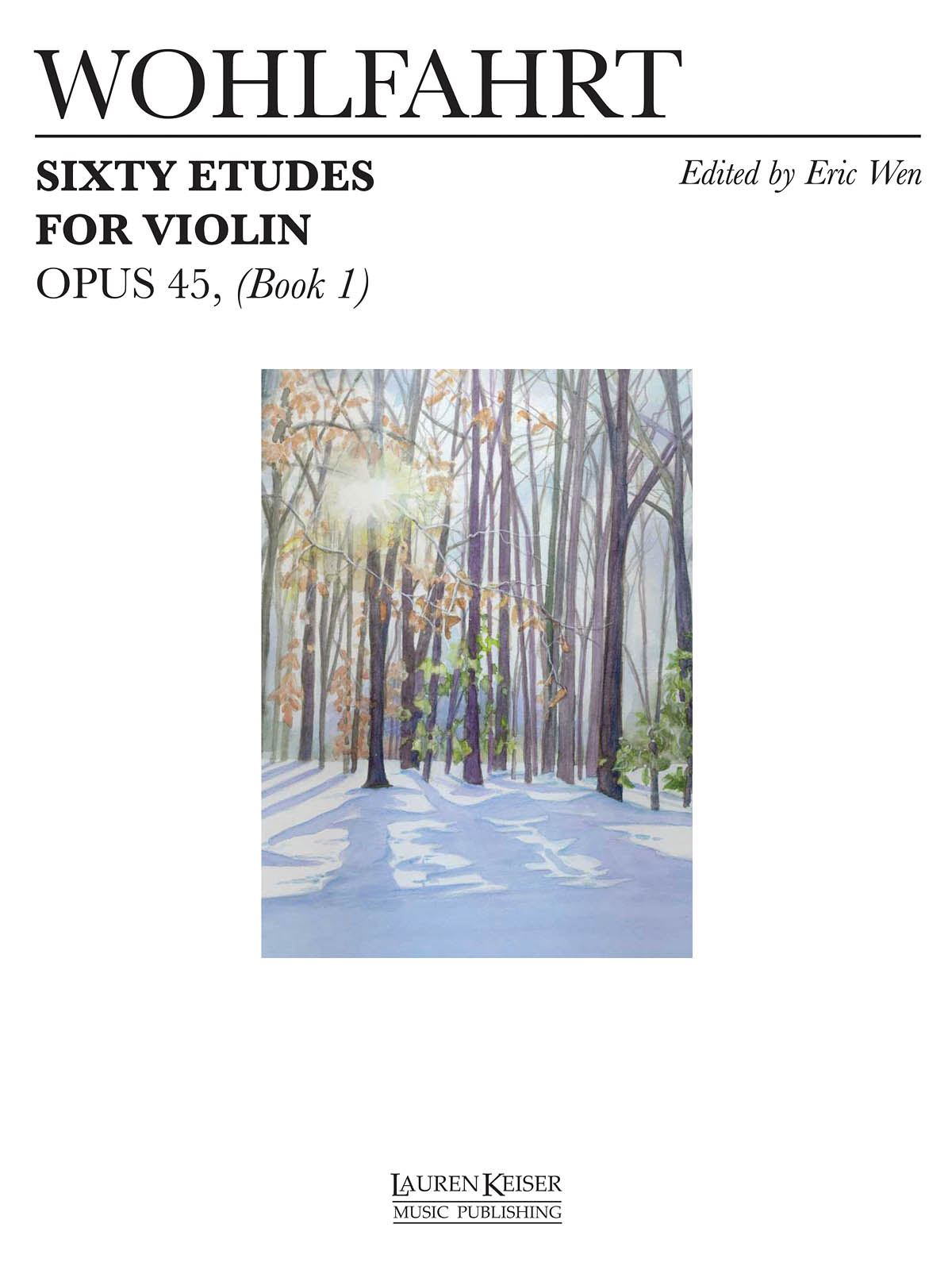 Wohlfahrt: 6 Etudes for Violin, Op. 45