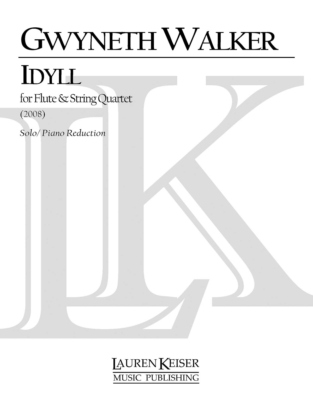 Idyll: Songs of the Land(for Flute and Piano)