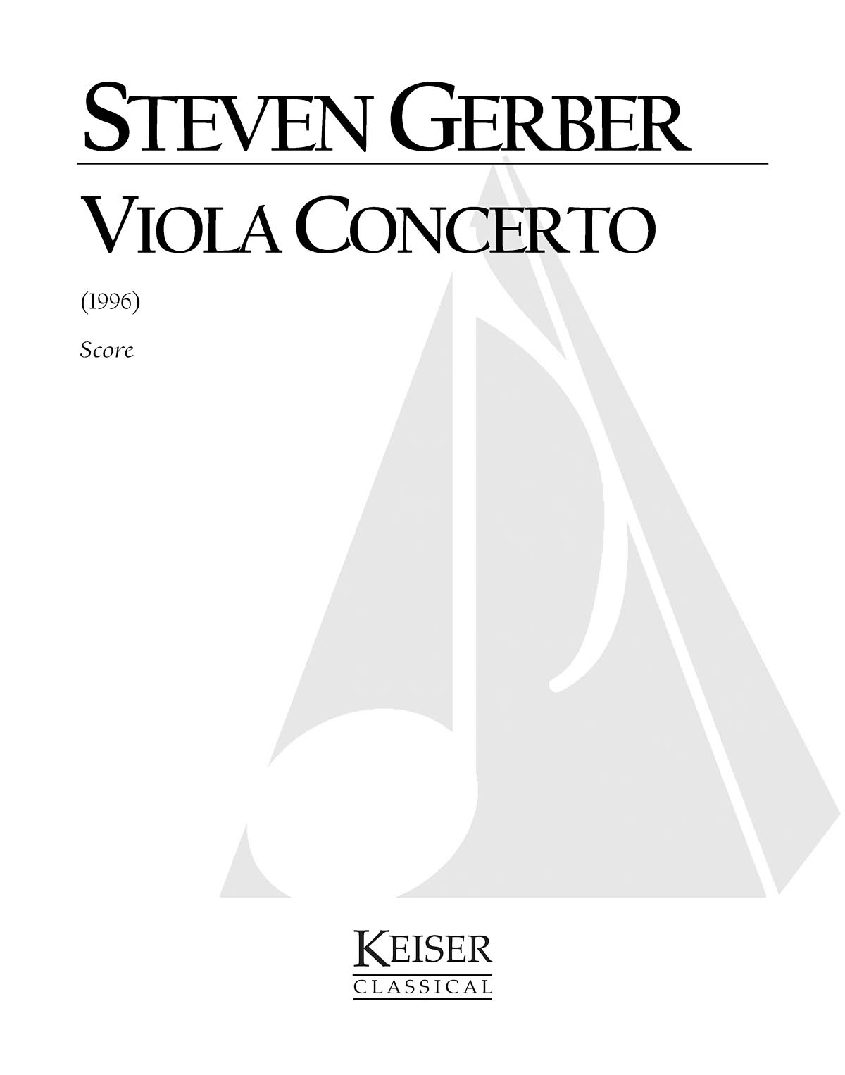 Viola Concerto