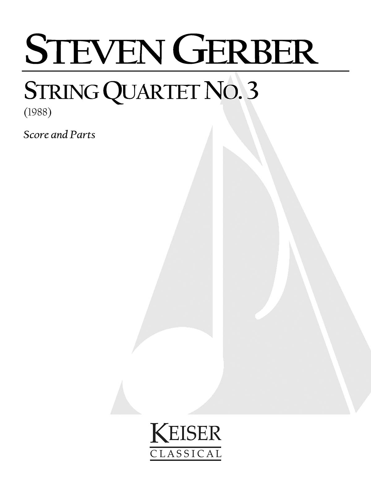 String Quartet No. 3