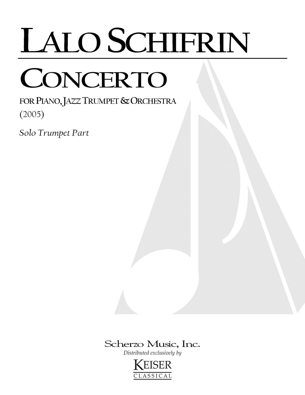 Concerto for Piano, Jazz Trumpet and Orchestra