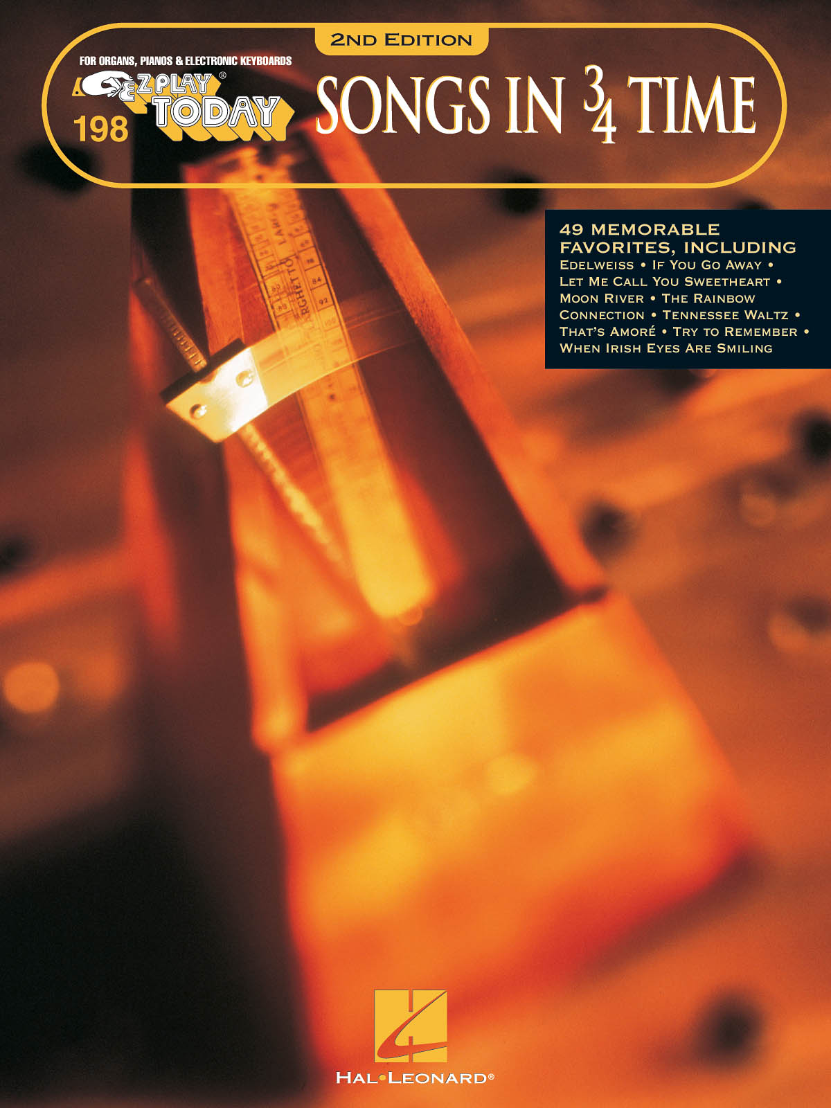 Songs in 3/4 Time(E-Z Play Today Volume 198)