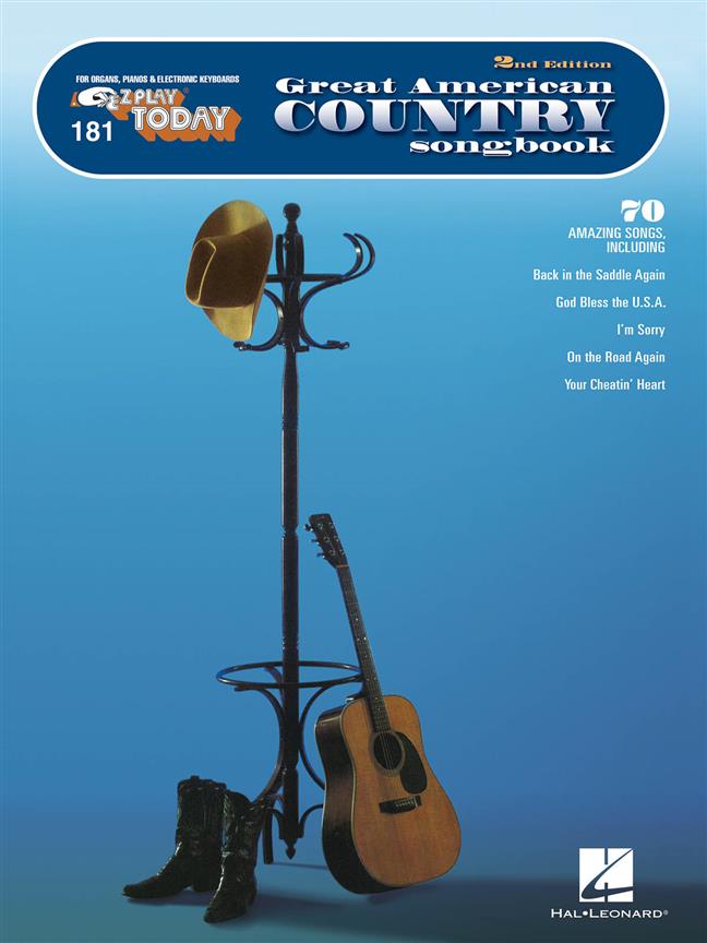 Great American Country Songbook - 2nd Edition(E-Z Play Today Volume 181)