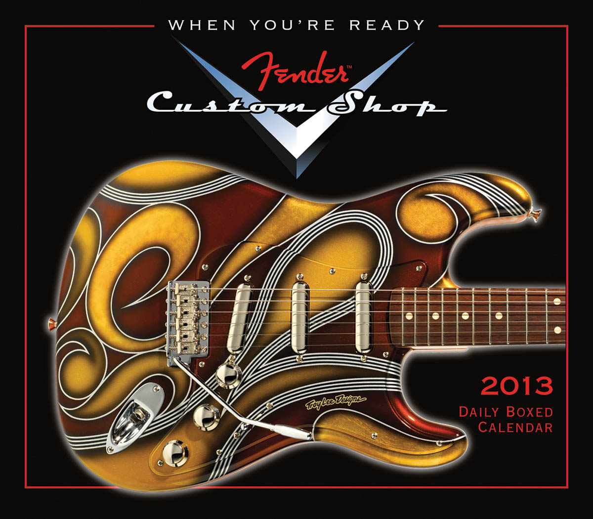 Daily Boxed Calendar Fender Custom Shop 2013