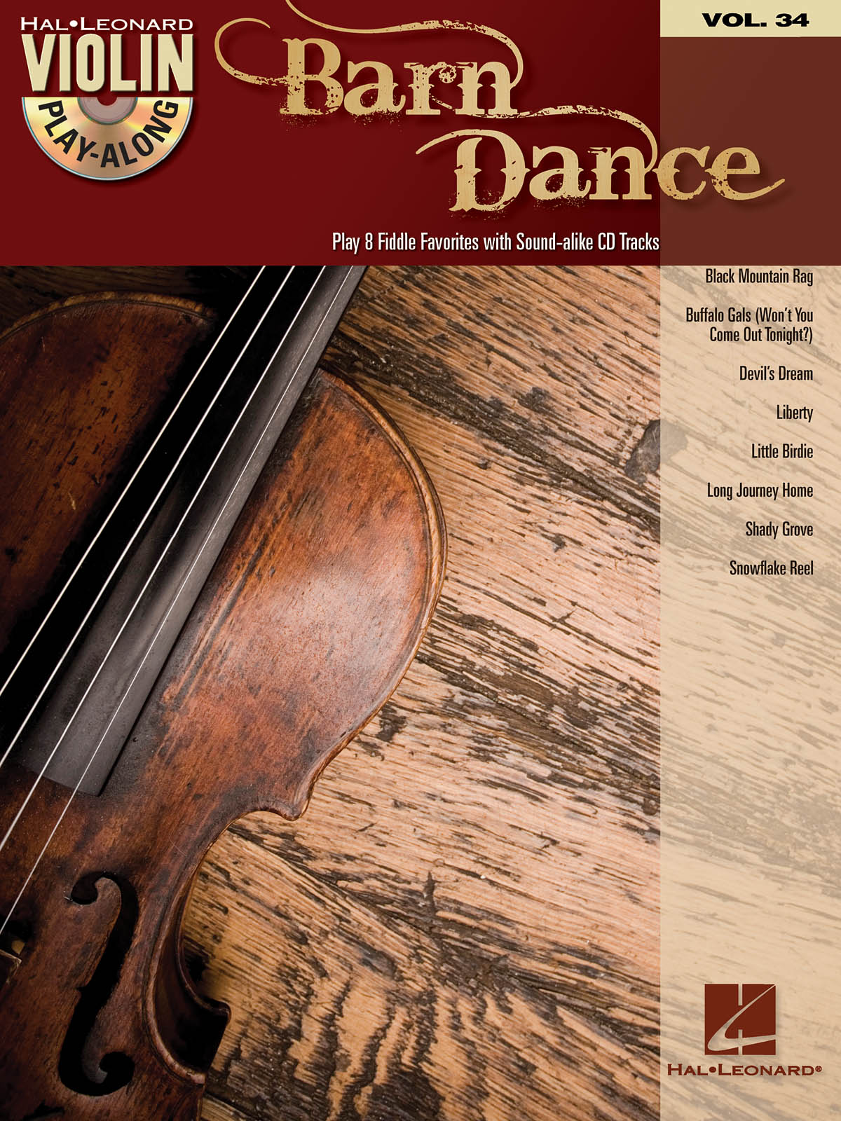 Violin Play-Along Volume 34: Barn Dance