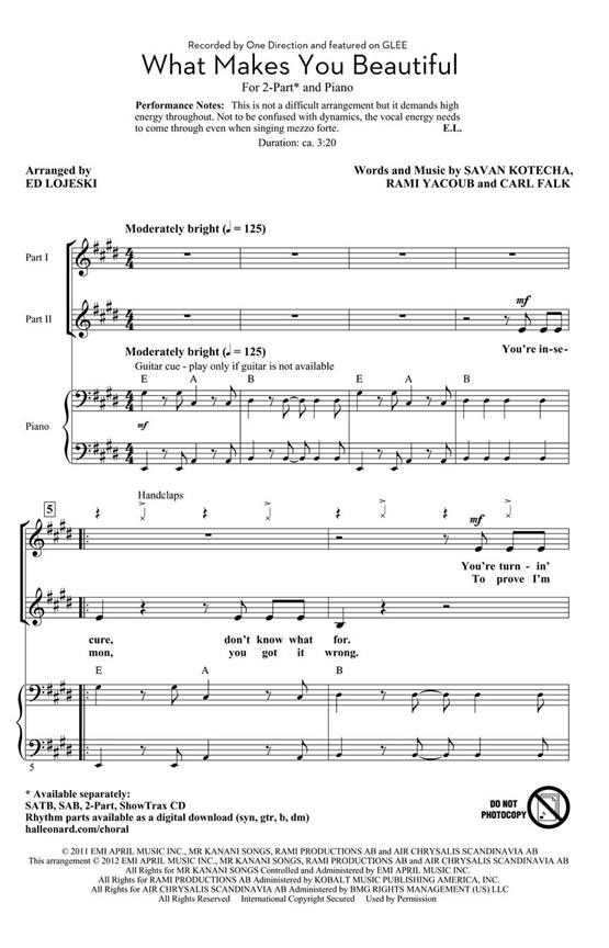 What Makes You Beautiful