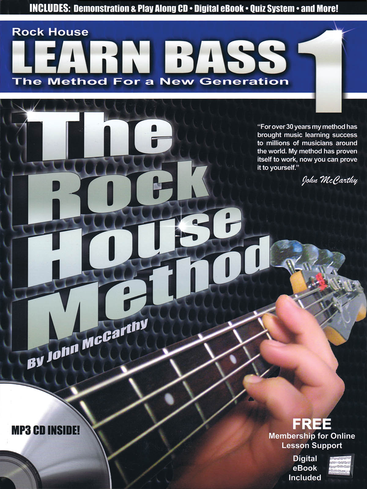 Rock House Method Learn Bass 1 Method For New Generation