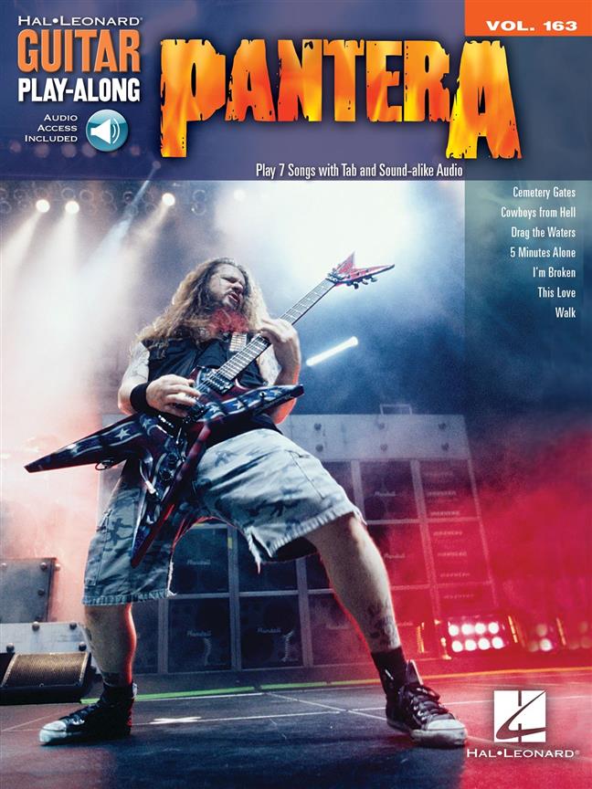 Pantera(Guitar Play-Along Vol. 163)