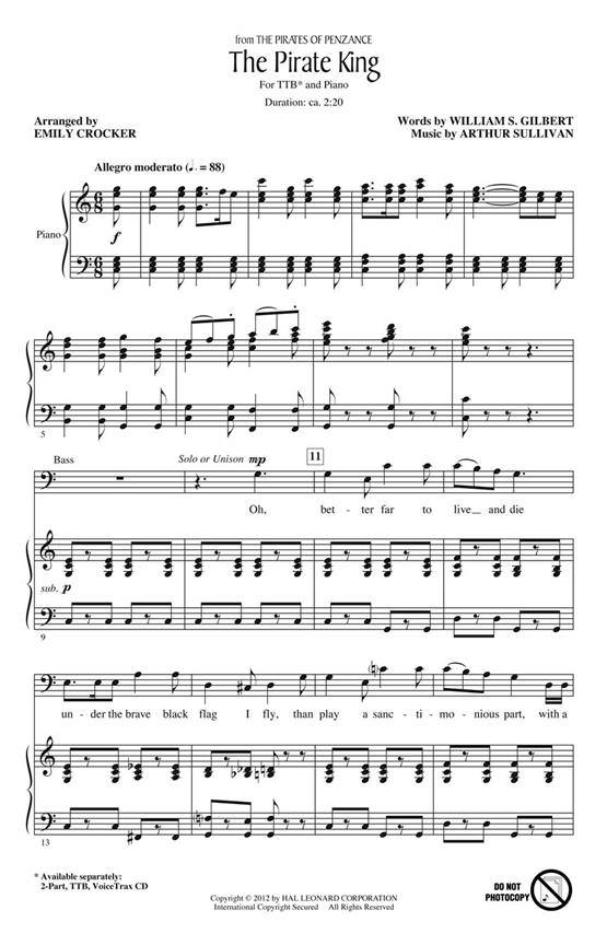 The Pirate King((from The Pirates of Penzance) Discovery Level 3)
