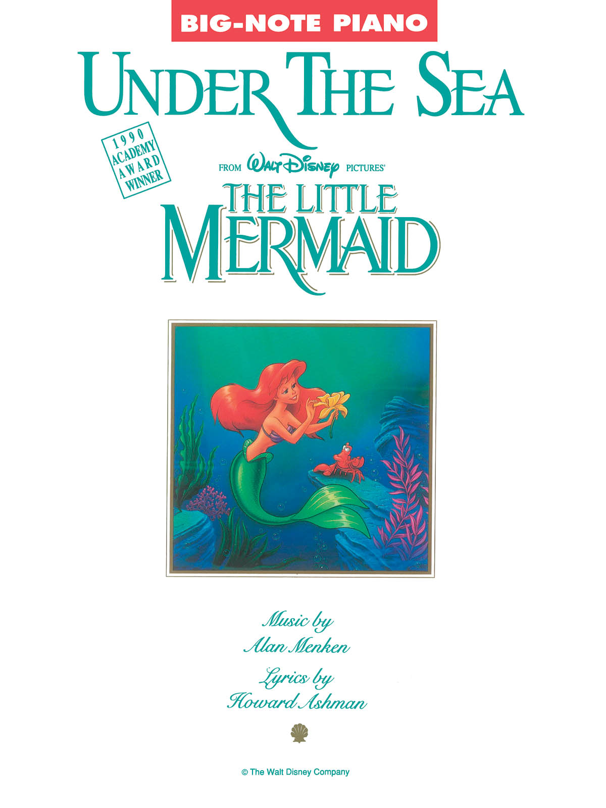 Under The Sea(From 'The Little Mermaid' - Big-Note Piano)