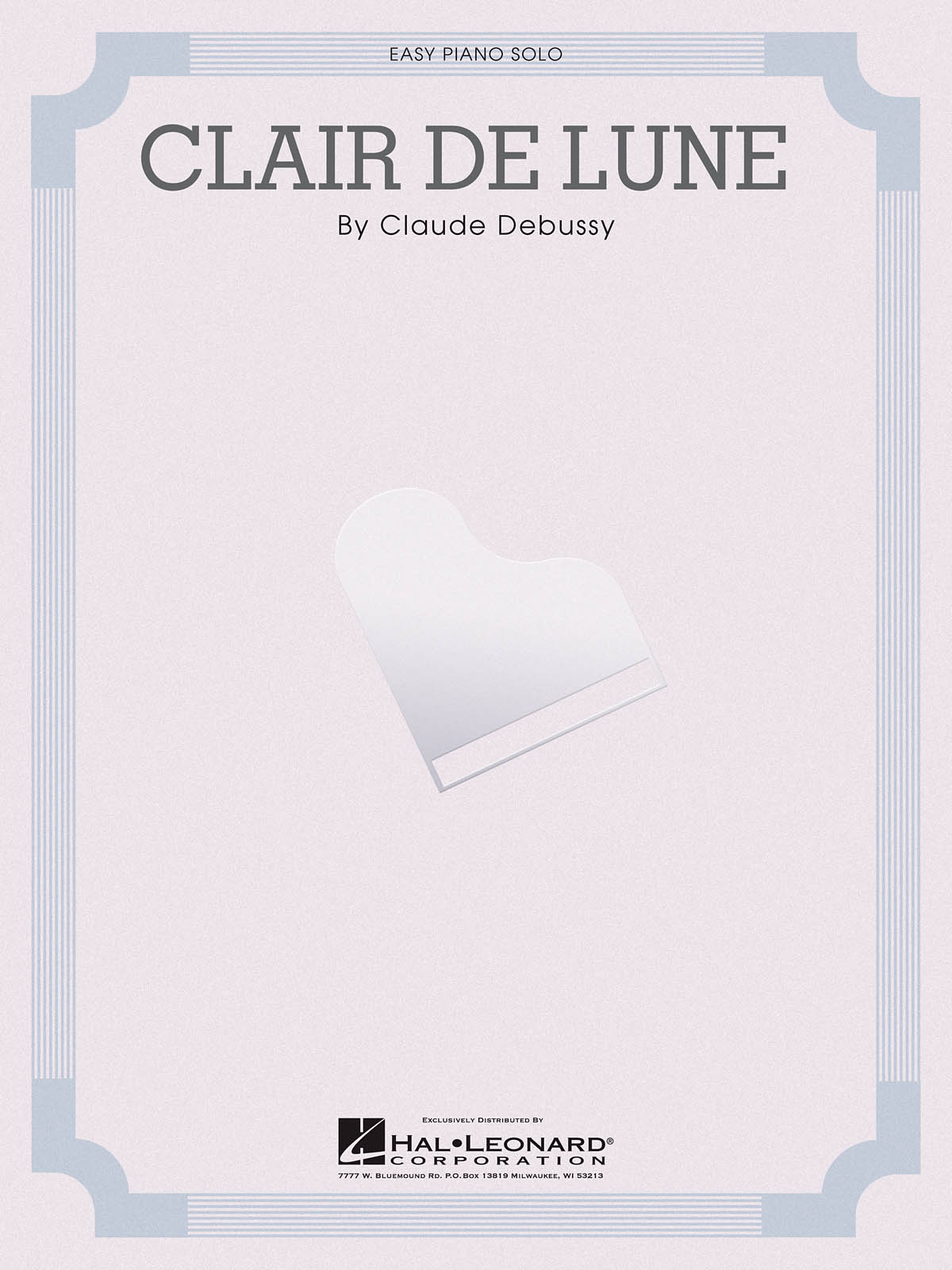CLAIR DE LUNE(Easy Piano Solo)