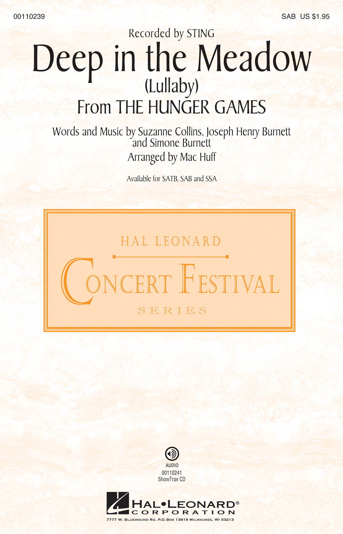 Deep in the Meadow Lullaby(from The Hunger Games)