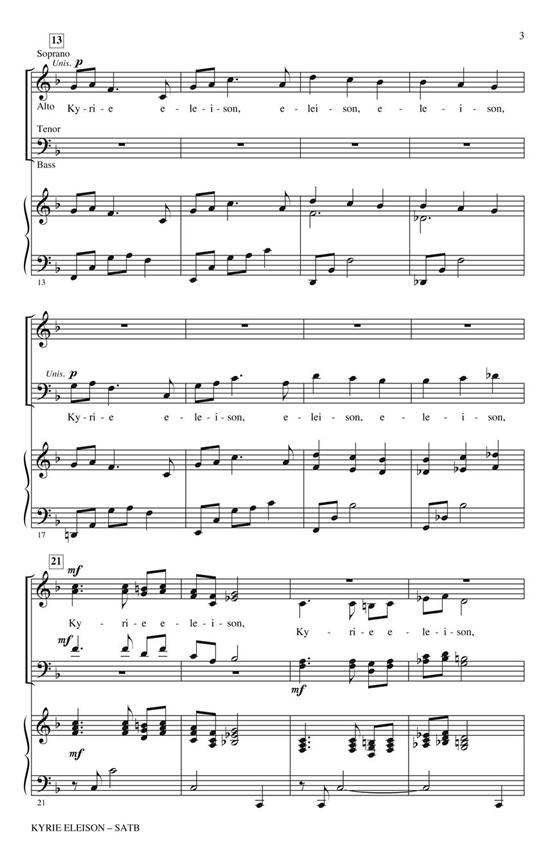 Kyrie Eleison(from Petite Mass)