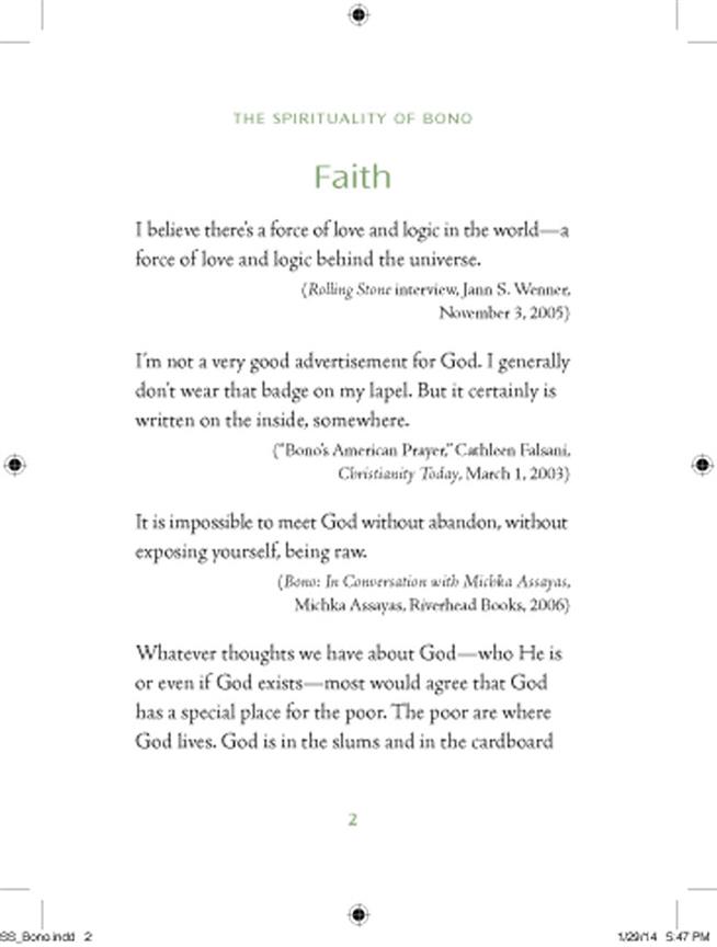 The Spirituality of Bono