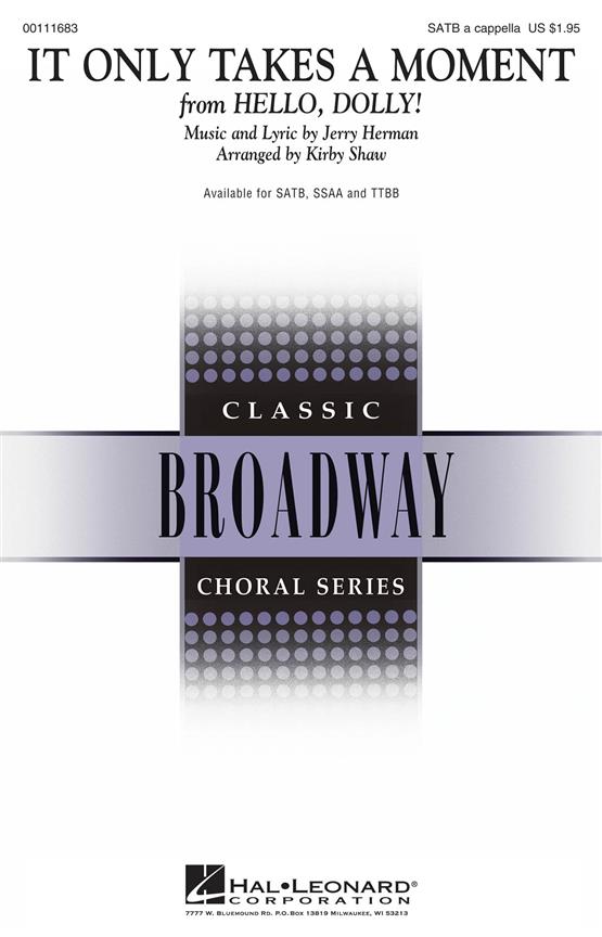It Only Takes a Moment(from Hello Dolly)