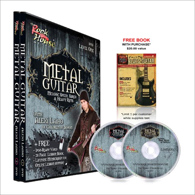 Alexi Laiho of Children of Bodom DVD Collection(Melodic Speed, Shred & Heavy Riffs 2-DVD Set)