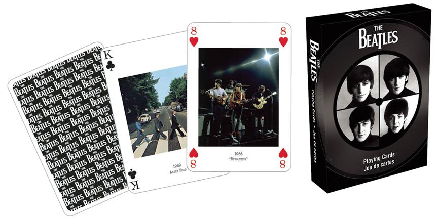 The Beatles Playing Cards(Black and White)