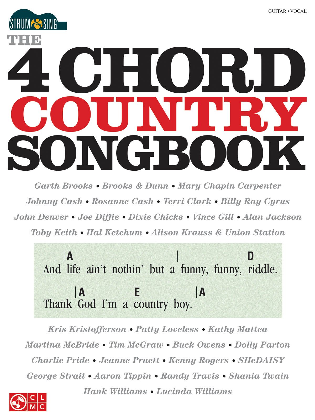 4 Chord Country Songbook: Strum & Sing