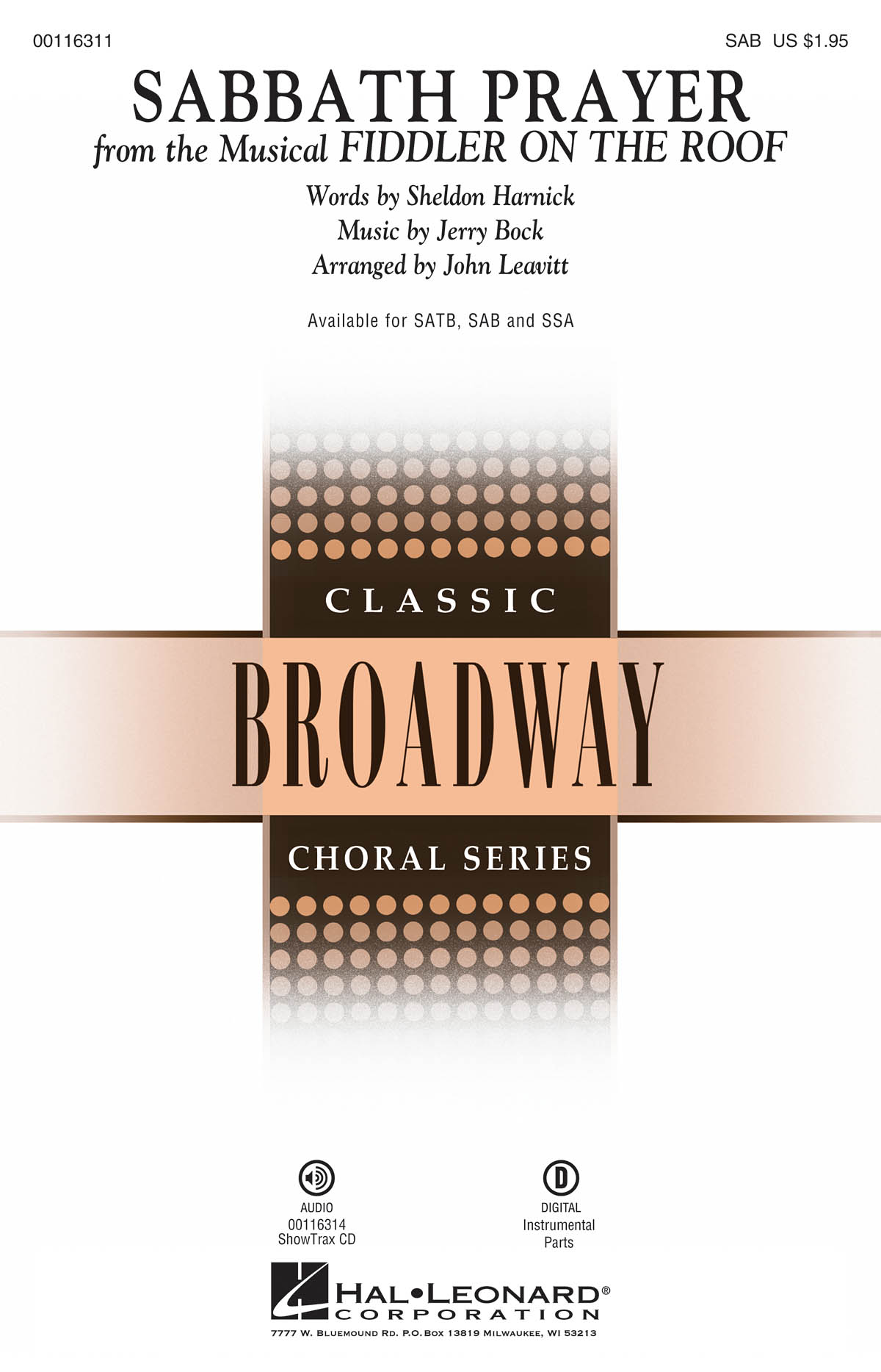 Sabbath Prayer(from Fiddler on the Roof)