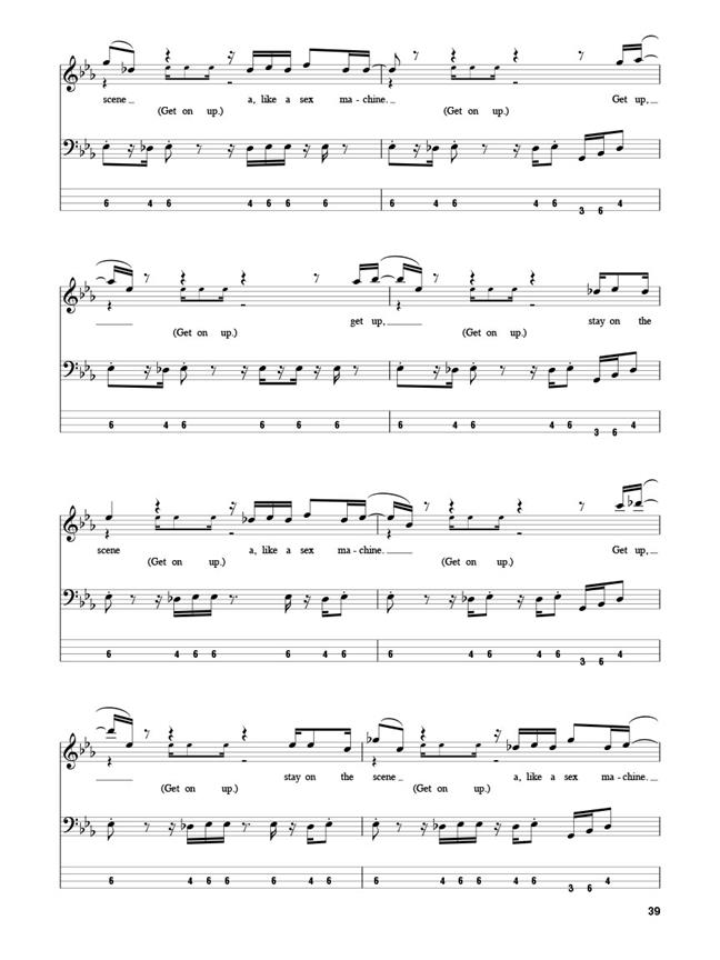 James Brown(Hal Leonard bass play-along series vol 48)