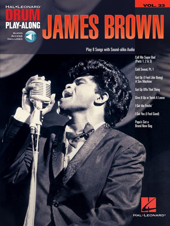 James Brown(Drum Play-Along Volume 33)