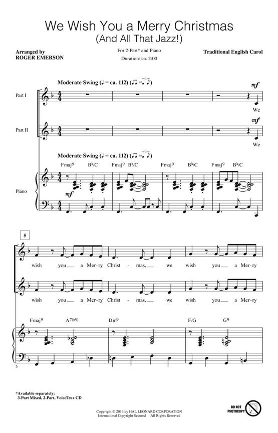 We Wish You a Merry Christmas and All That Jazz(Discovery Level 1)