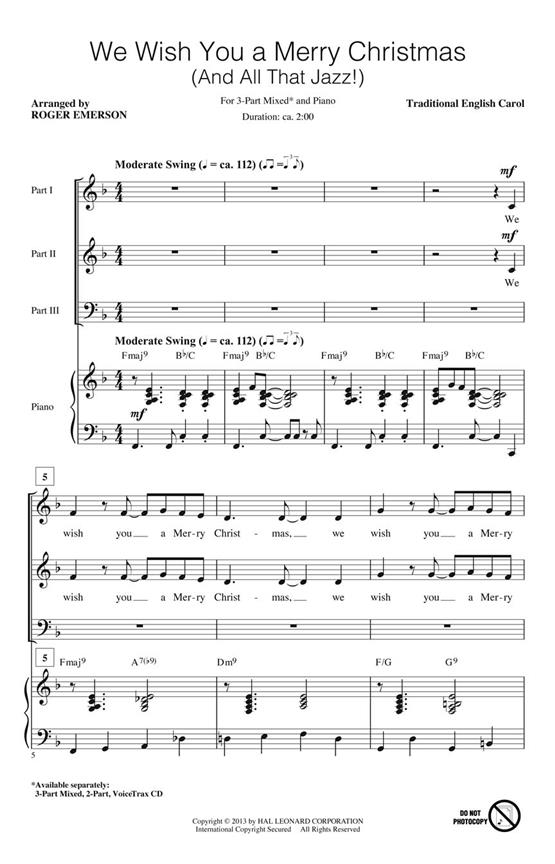 We Wish You a Merry Christmas and All That Jazz(Discovery Level 1)