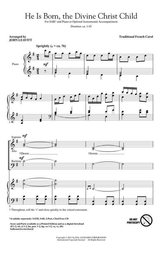 He Is Born, the Divine Christ Child