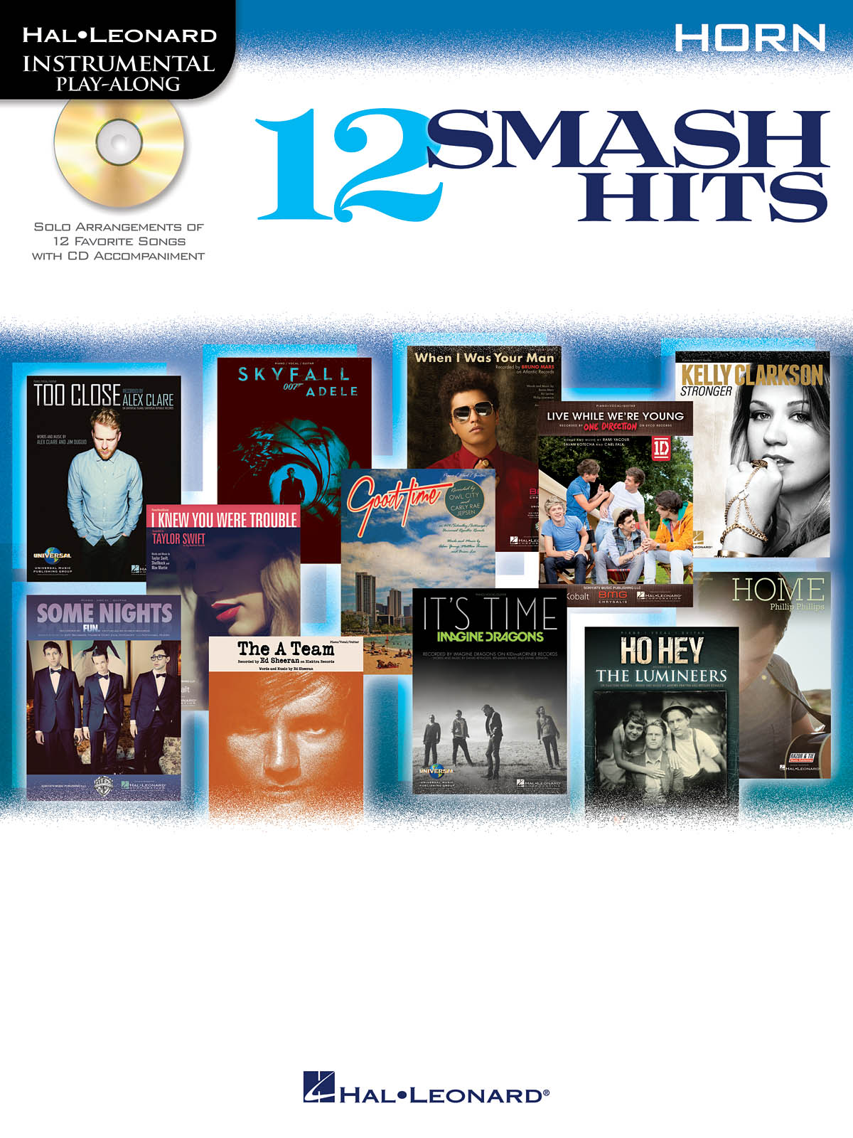 Hal Leonard Instrumental Play-Along: 12 Smash Hits (Hoorn)