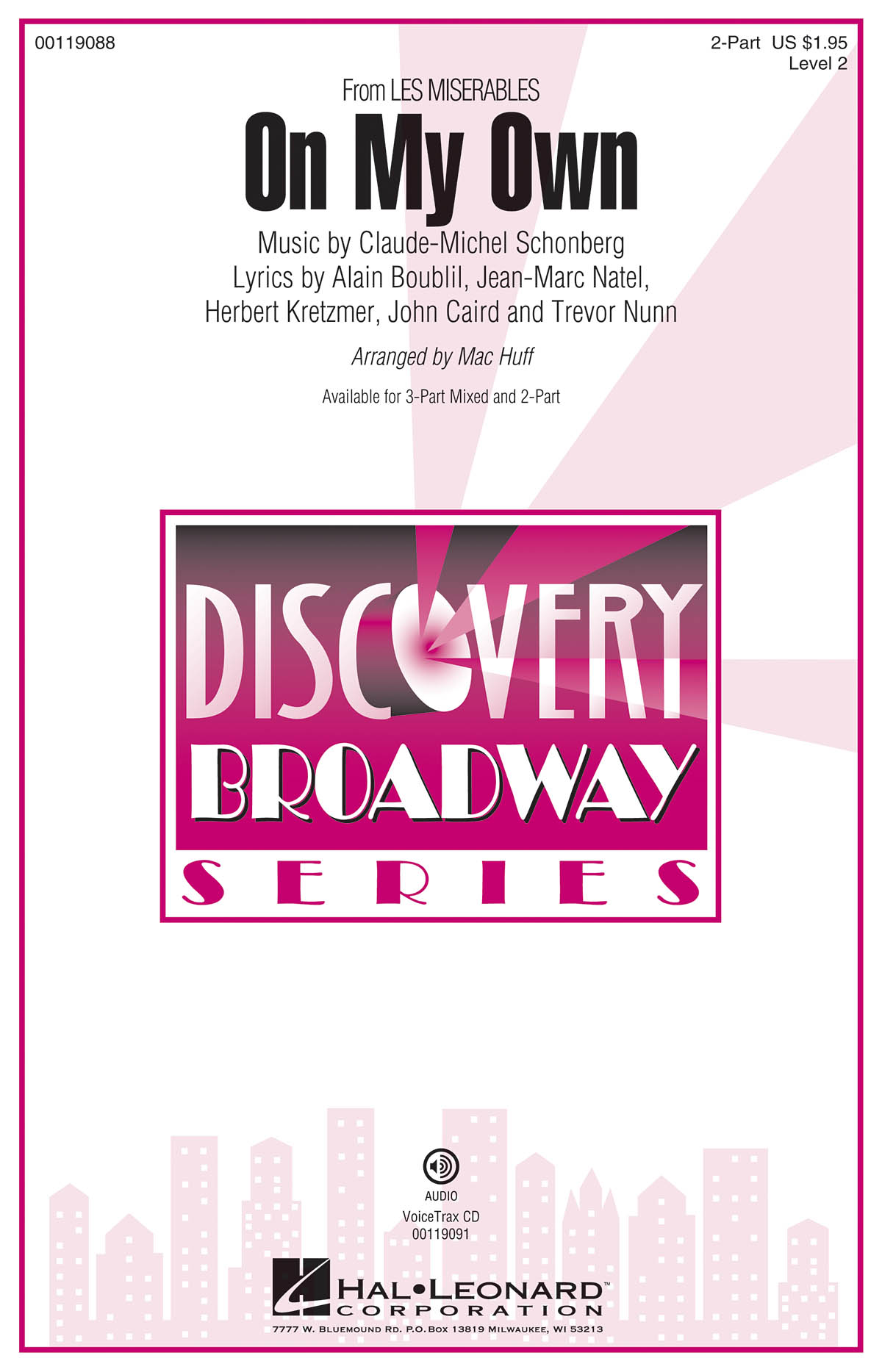 On My Own(from Les Misérables Discovery Level 2)