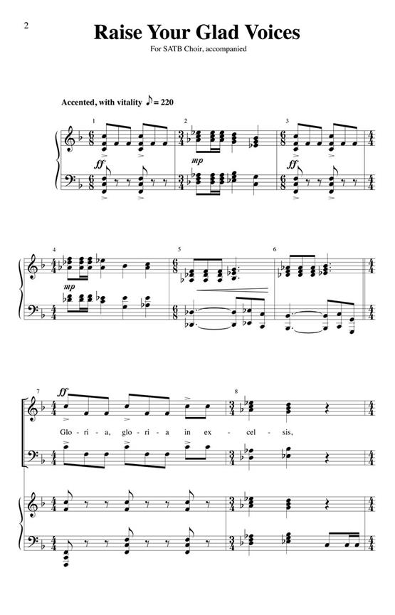 Raise Your Glad Voices!