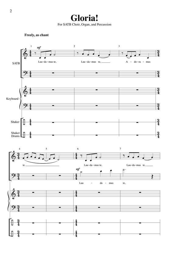 Gloria! From 'Jubilate'