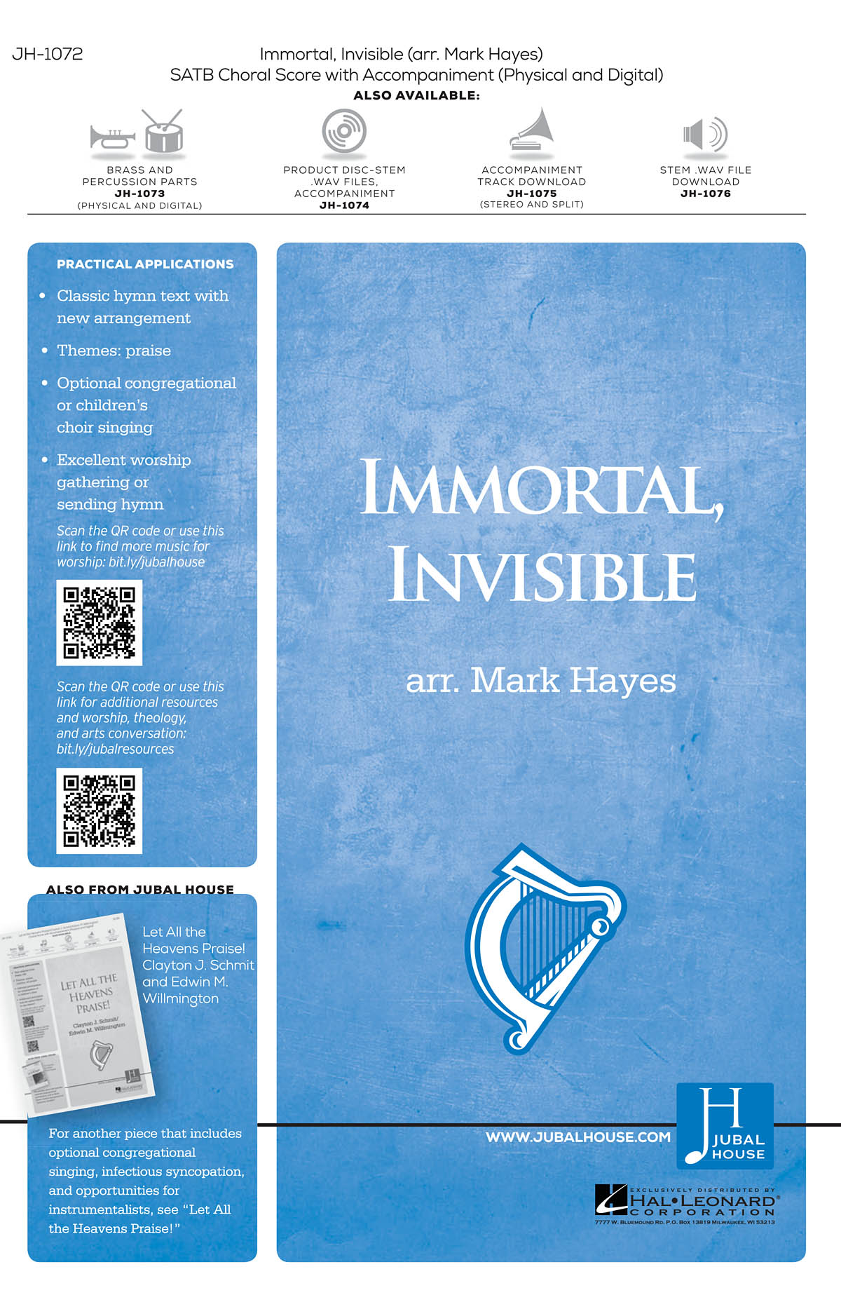 Immortal, Invisible, God Only Wise