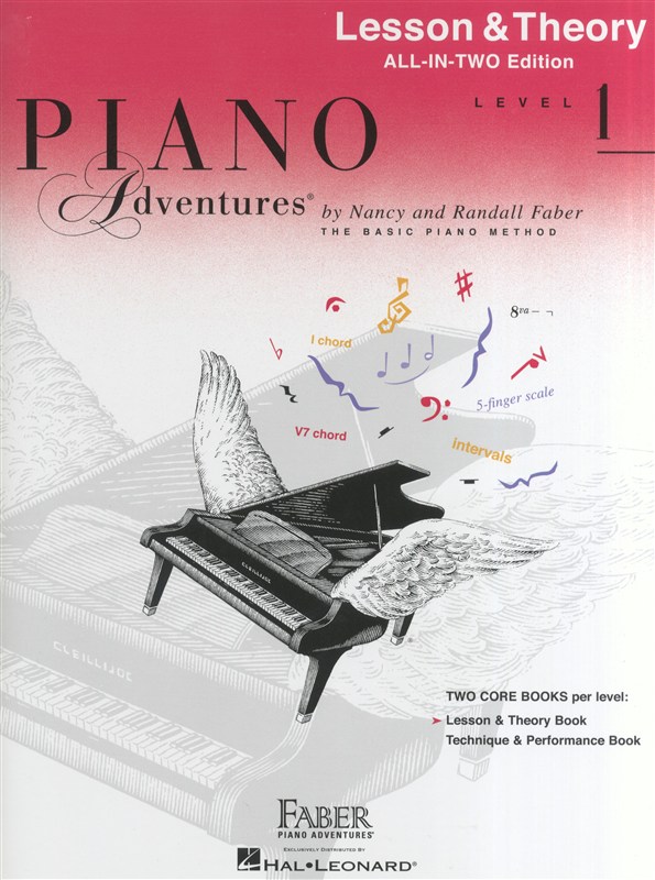 Piano Adventures All In Two Level 1(Lesson & Theory )