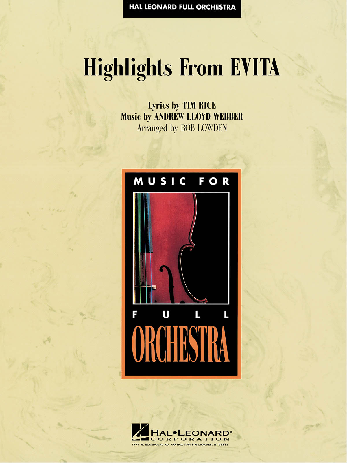 Highlights from Evita(HL Full Orchestra)
