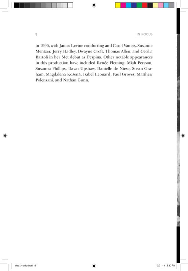 Mozart's Cosi fan Tutte(The Complete Libretto)