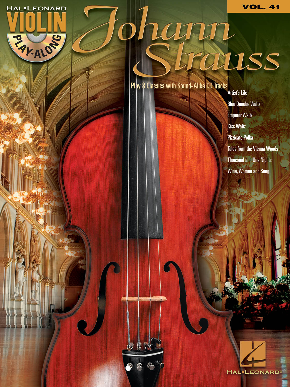 Violin Play-Along Volume 41: Johann Strauss