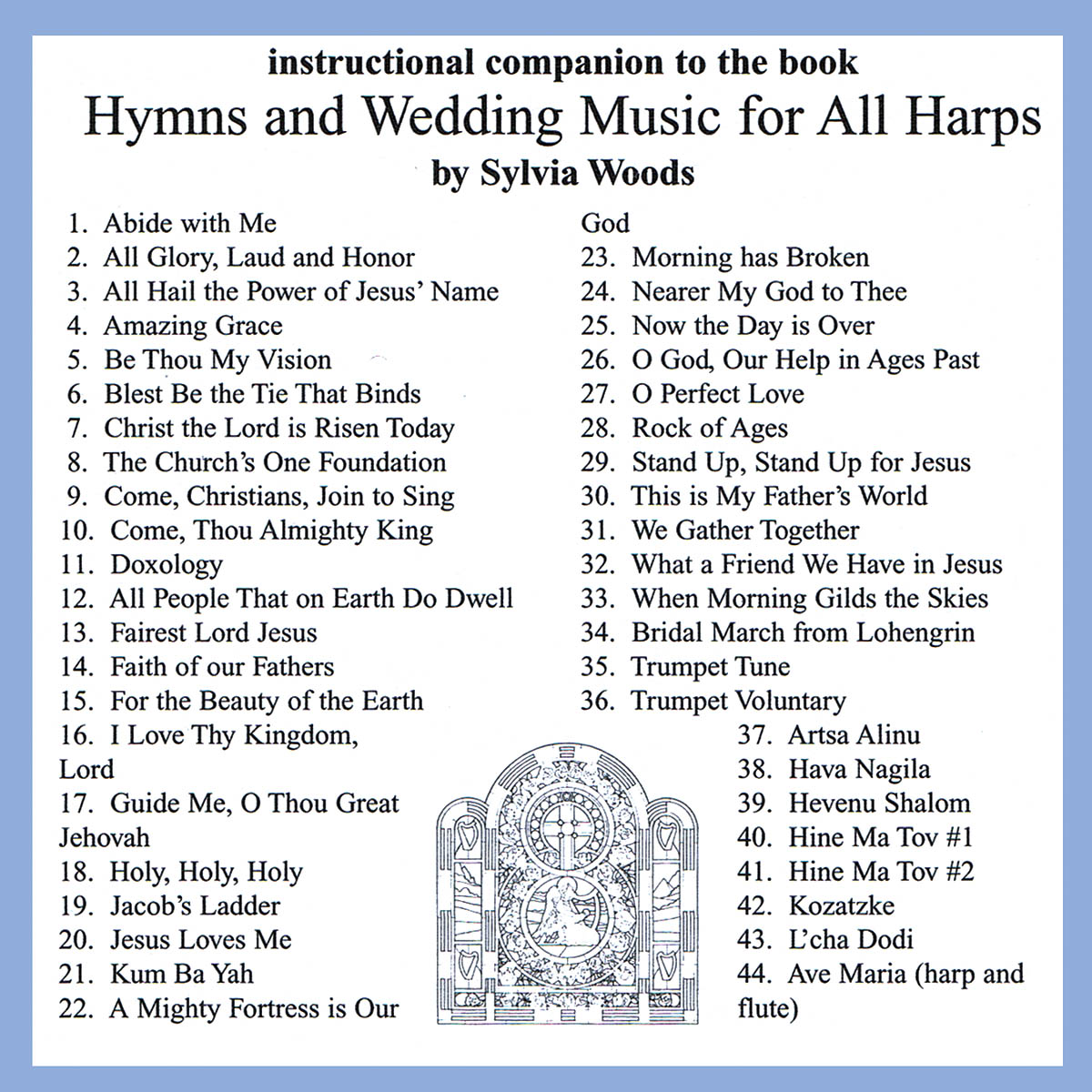 Hymns & Wedding Music For All Harps CD(Companion CD to the Songbook)