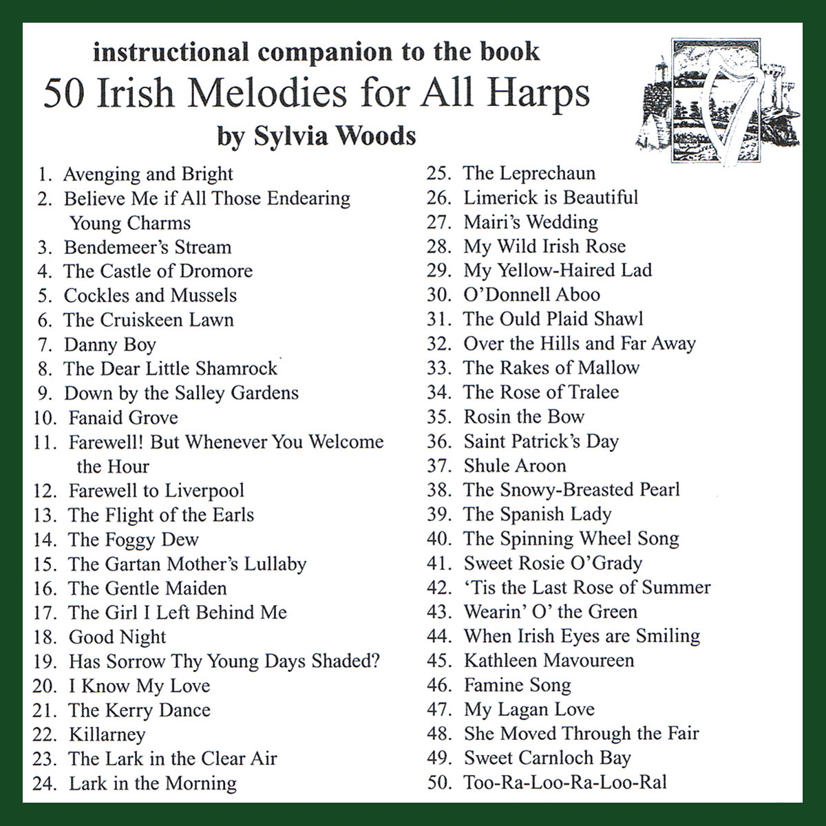 50 Irish Melodies For All Harps