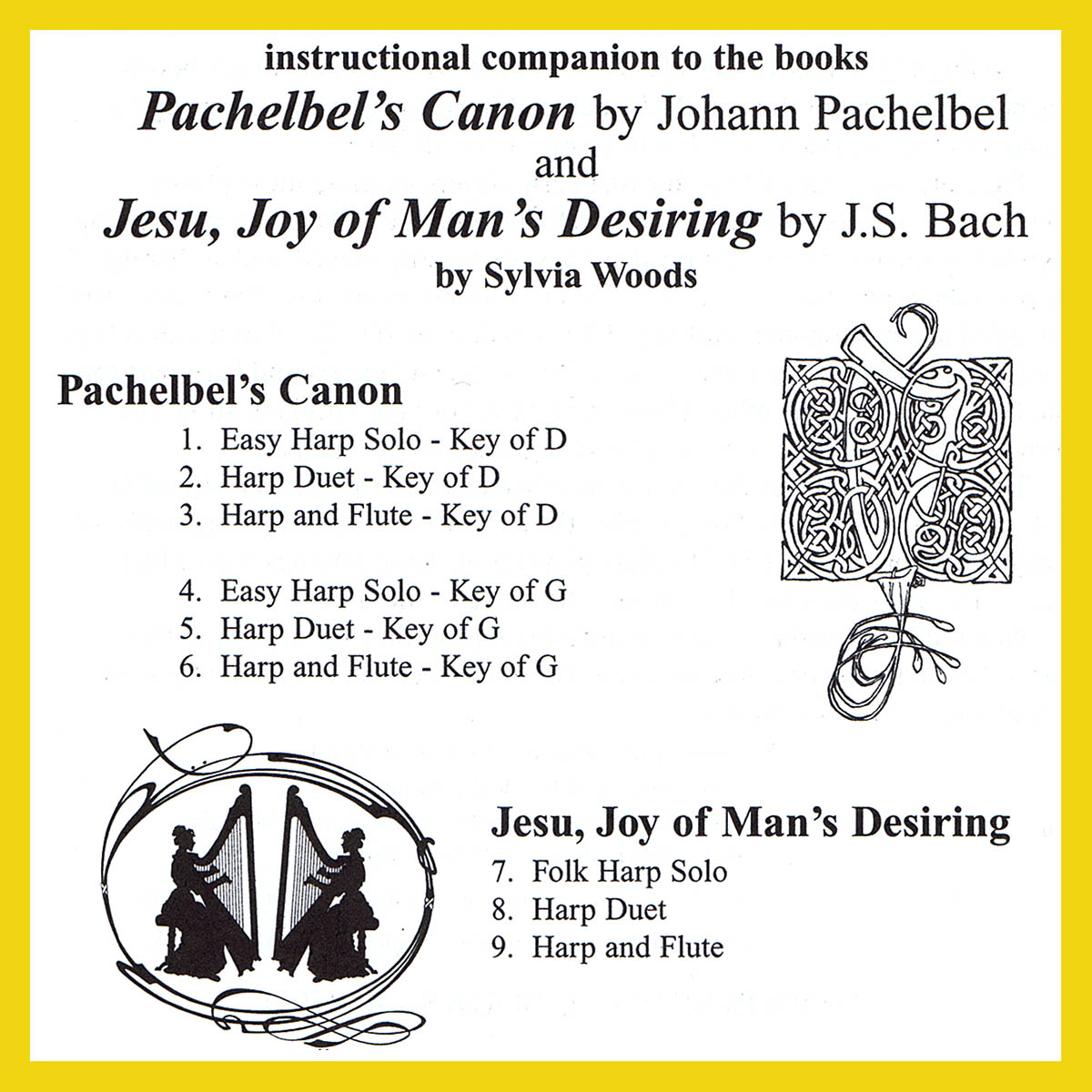 Pachelbel's Canon & Jesu, Joy of Man's Desiring(Companion CD to the Songbook)