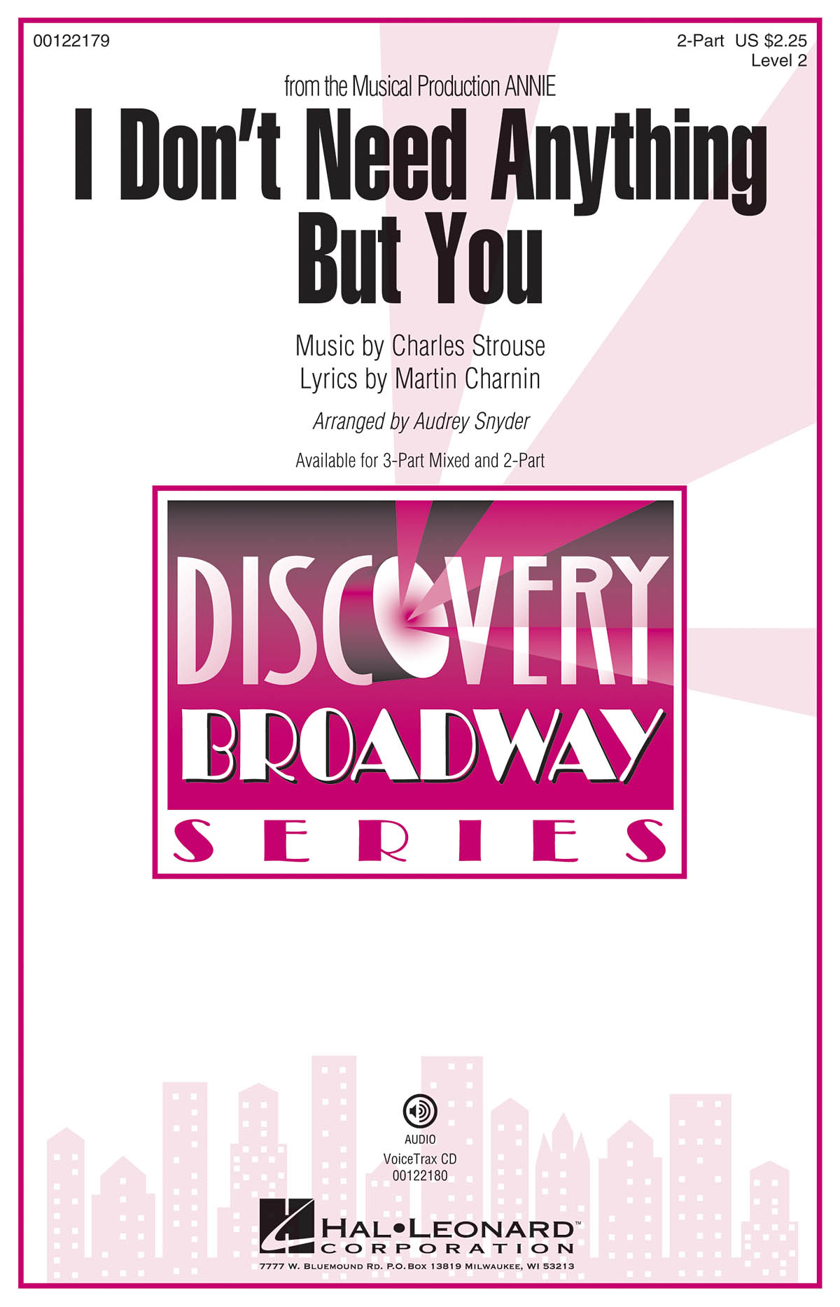 I Don't Need Anything But You((from Annie) Discovery Level 2)
