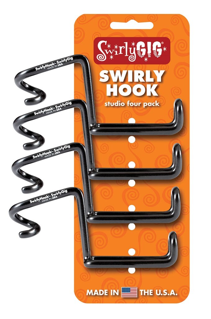 The SwirlyHook – Accessory Holder 1/2″ Tubing