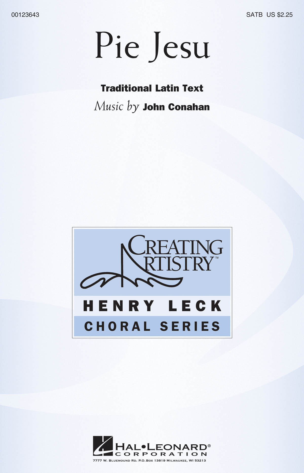 Pie Jesu(Henry Leck Choral Series)