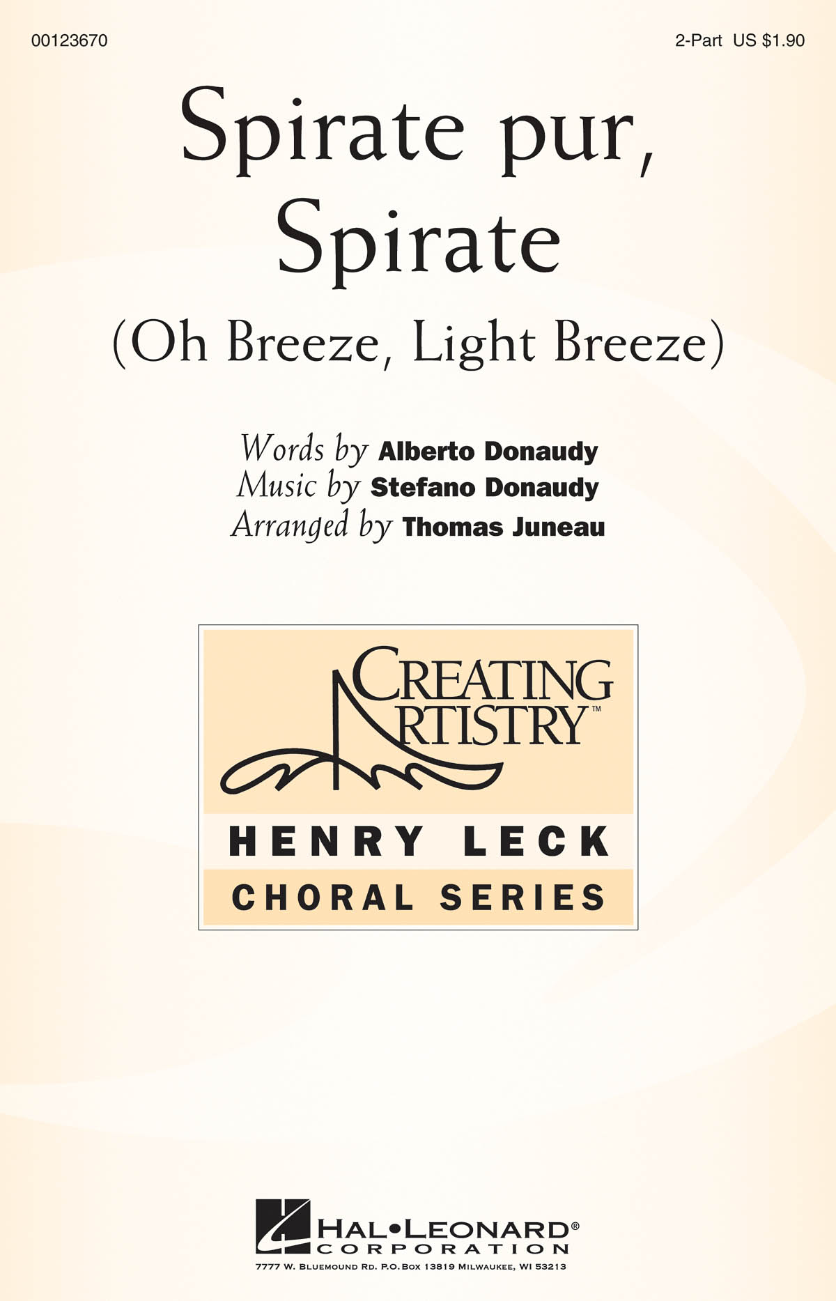 Spirate Pur, Spirate (oh Breeze, Light Breeze)