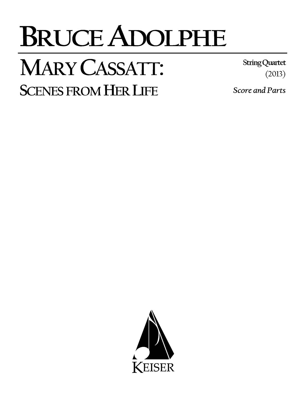 Mary Cassatt: Scenes from Her Life